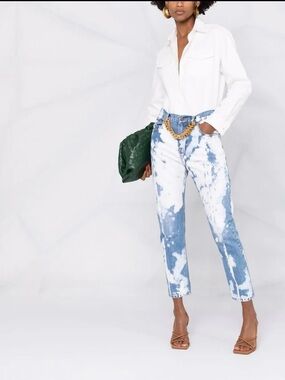 TOM FORD Jeans with a tie-dye effect